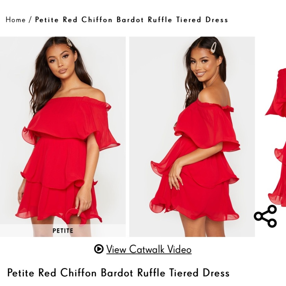 Red dress